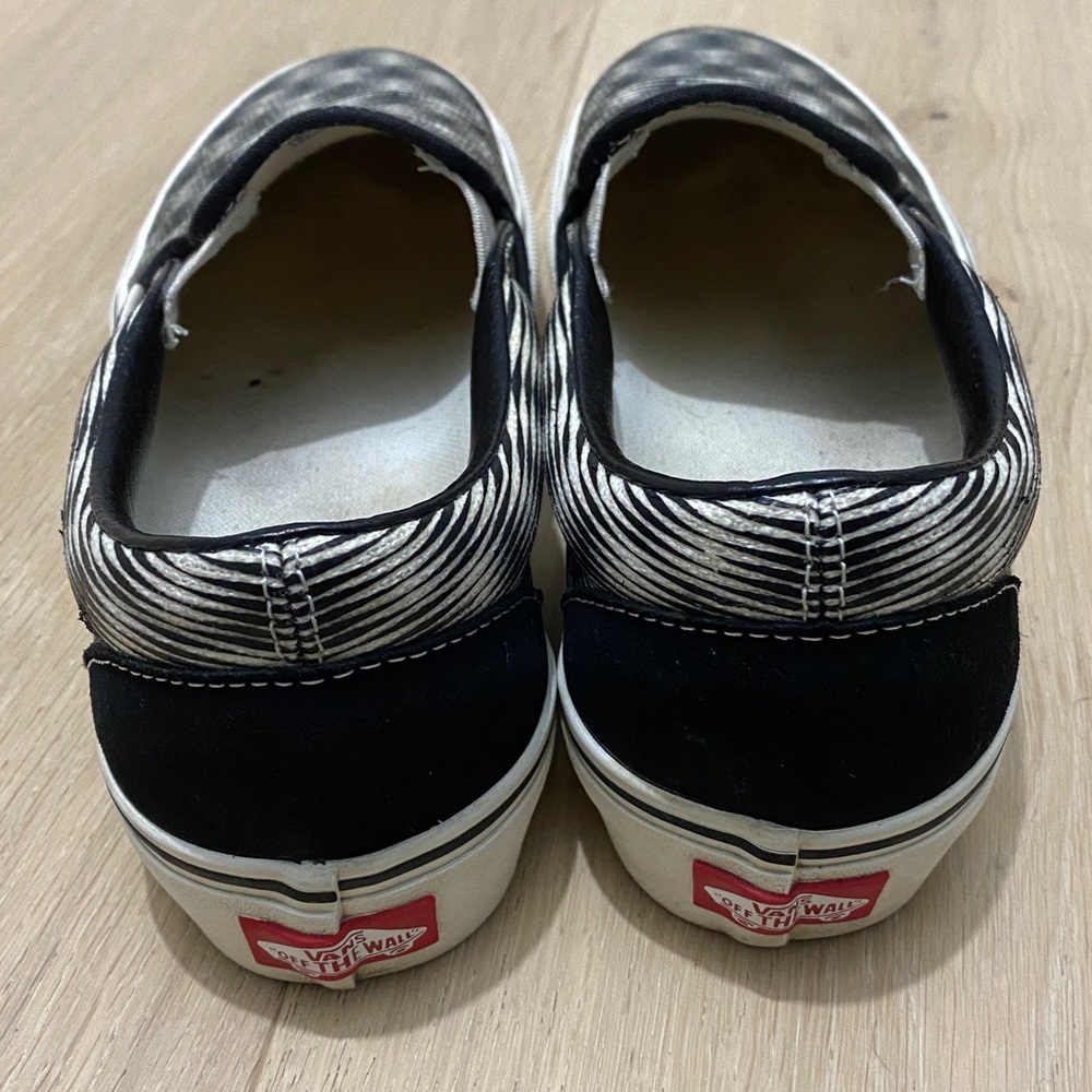 Vans Blur Patterned Platform Slip-Ons - image 3